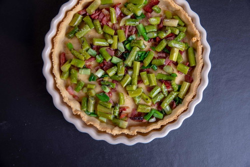 Green Asparagus Quiche