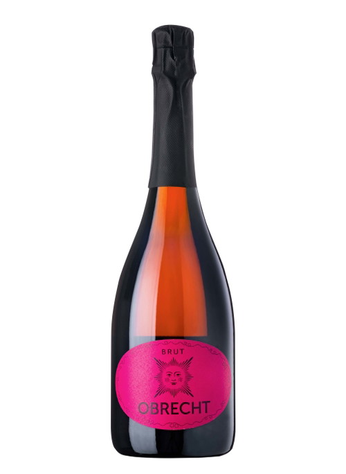 Brut Rosé vom Weingut Obrecht.