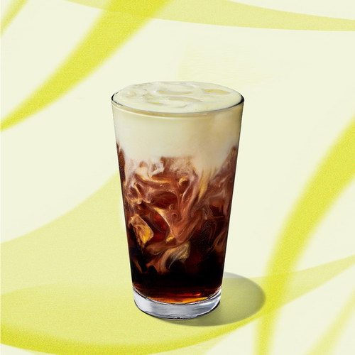 Mit »Golden Foam«.