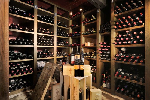 Weinkeller des »Landhaus Stricker«.&nbsp;
