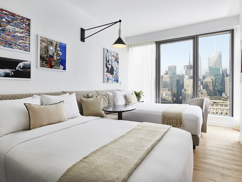 All rooms at the new Virgin Hotel NY will have ergonomic lounge beds.