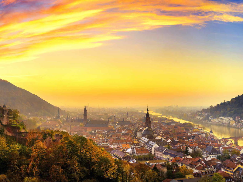 Heidelberg versrpüht auch gastronomisch mediterranen Flair.&nbsp;