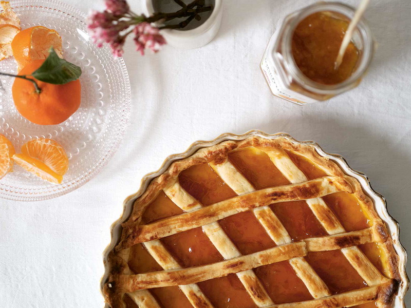 Crostata di marmellata.&nbsp;