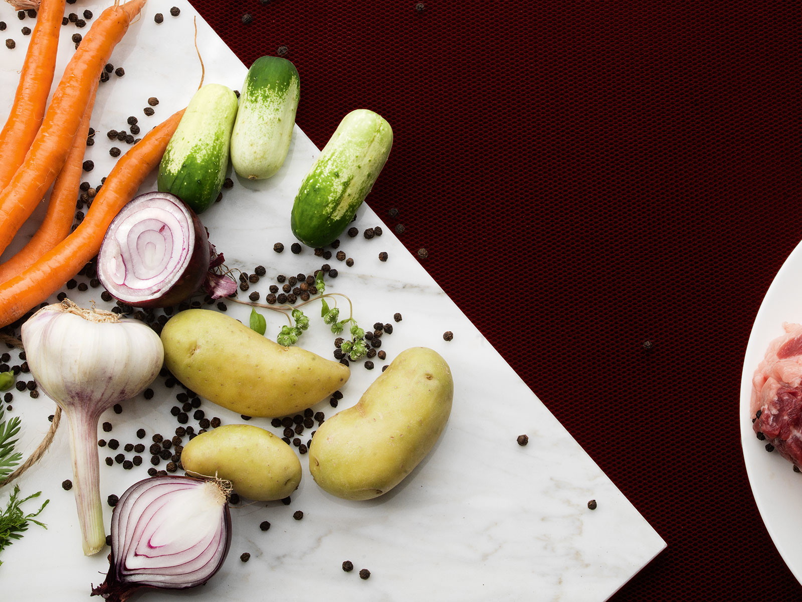Konzept &amp; Produktion: Thomas Hopferwieser |&nbsp;Porzellan: Augarten Porzellan, Cuisinarum.