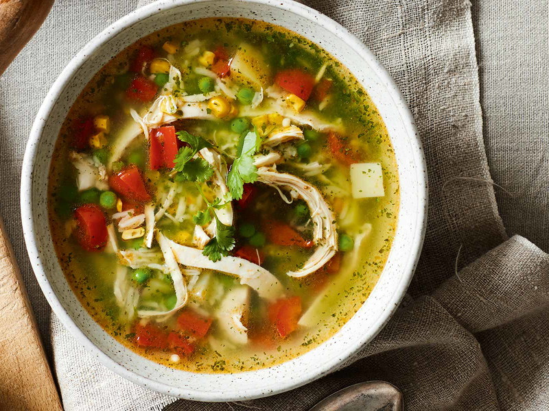 Peruvian Chicken Soup: Aguadito de ­Pollo Peruano