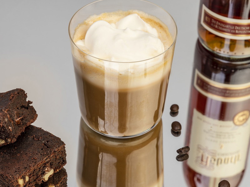 Asbach Coffee &amp; Advocaat.