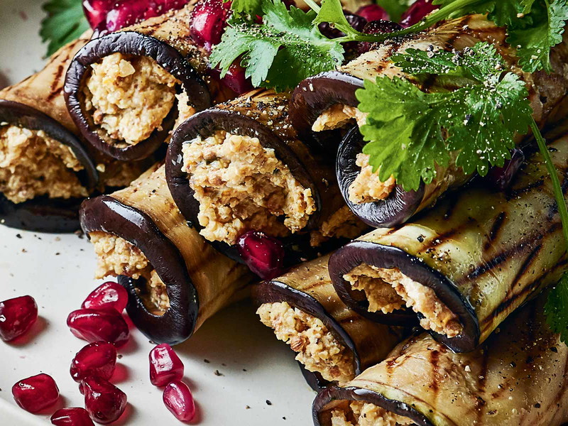 Stuffed Aubergine.