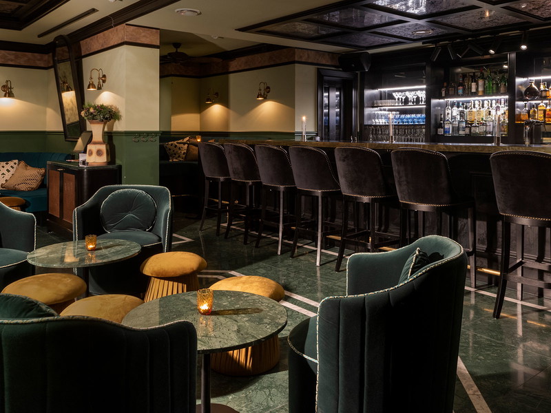 Die »Berta« Bar.