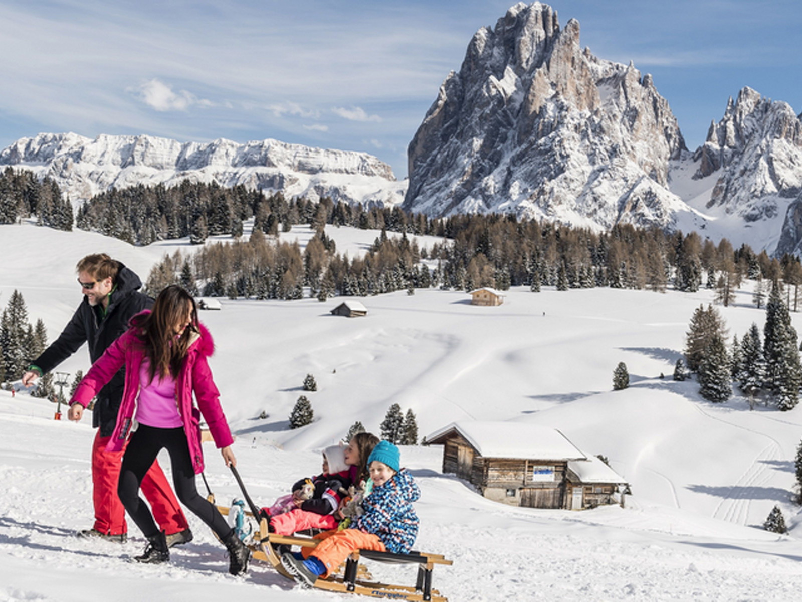 Spiel und Spaß auf der Piste und danach ab in die Kinderbetreuung.