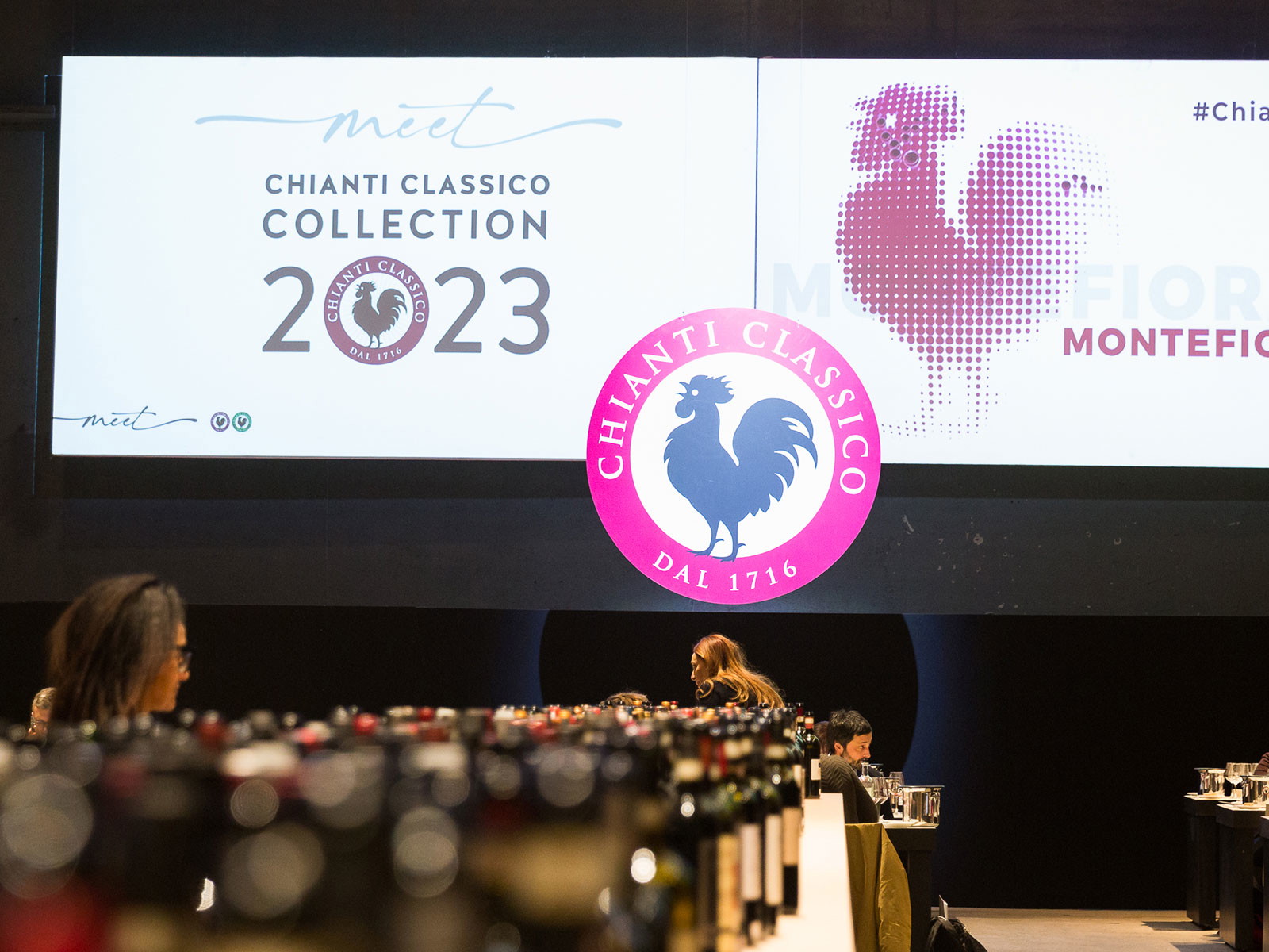 Chianti Classico Collection in der Leopolda in Florenz.