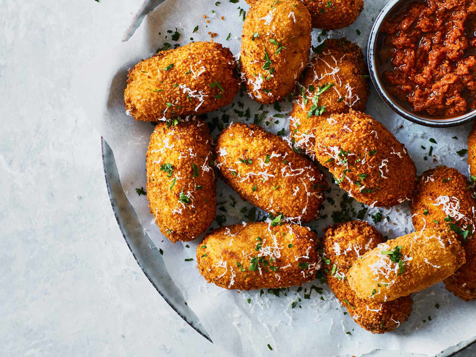 Leichter, als es aussieht: Croquetas de Jamón.