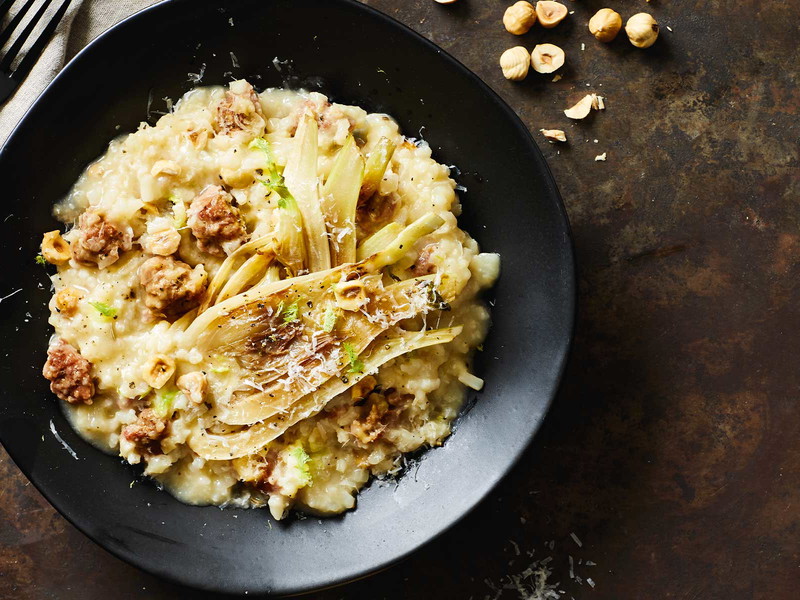Fennel and Sausage Risotto