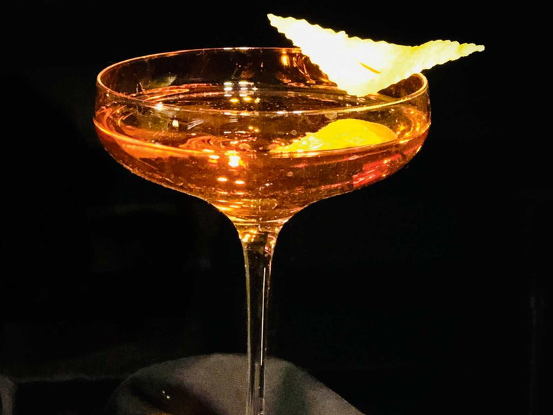 The Golden Savage&nbsp;cocktail by Ivan Urech, Atelier Classic Bar, Switzerland.
