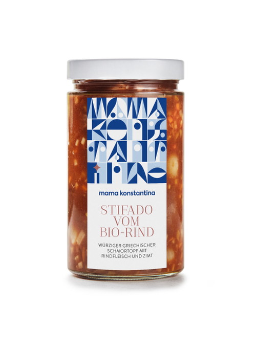Stifado vom Bio-Rind.