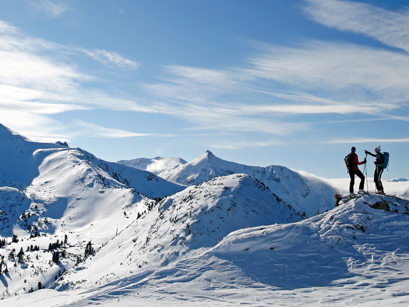 Die Schladminger Tauern laden zum Urlauben ein.