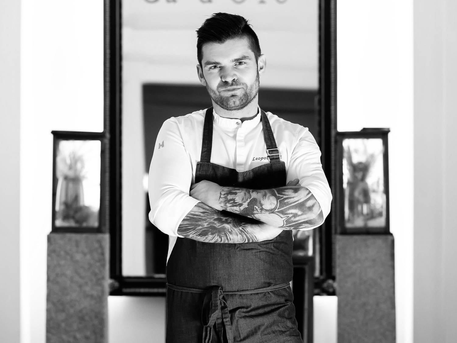 Leopold Ott, Küchenchef im »Cà d'Oro« im »Grand Hotel des Bains Kempinski St.Moritz«.
