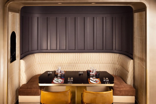 Das Interieur des neuen Restaurants.