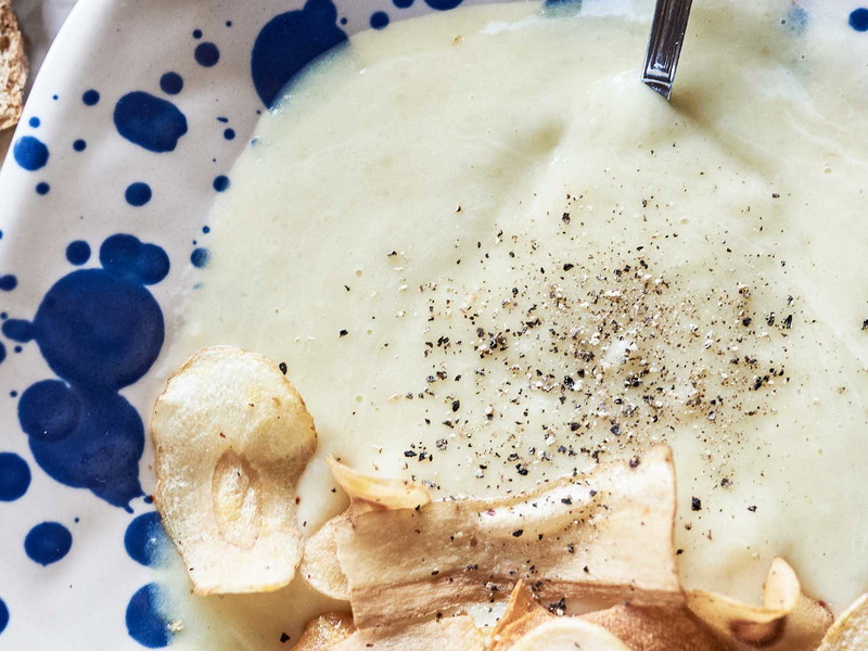 Celeriac Soup with Tonka Bean