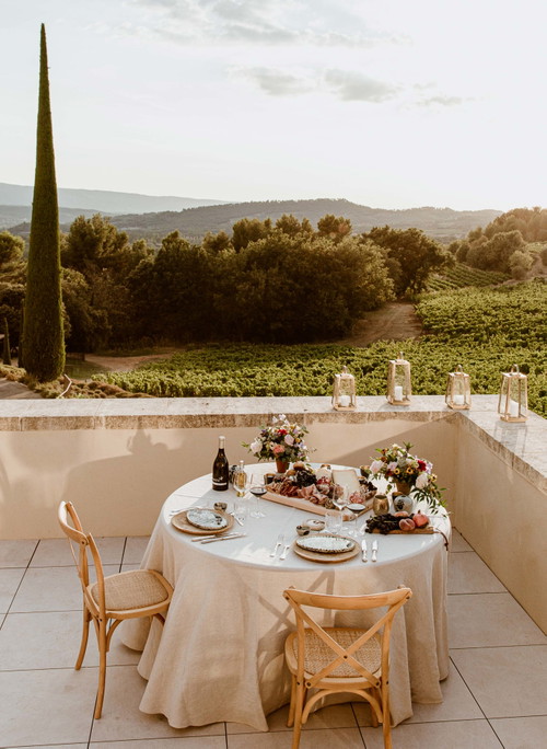 Malerische Aussicht in der Provence.