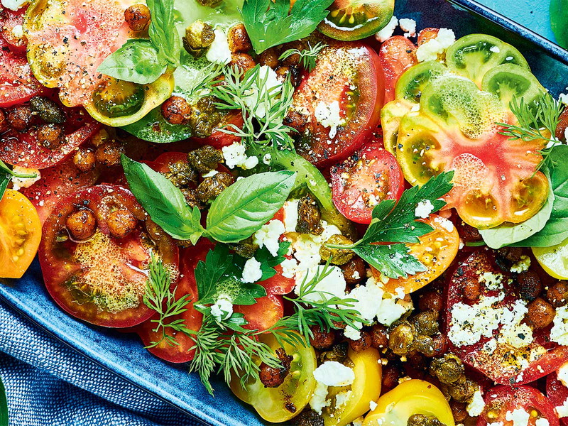 Fresh and tasty tomato salad.&nbsp;