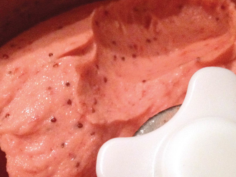 Vegan Strawberry Ice Cream
