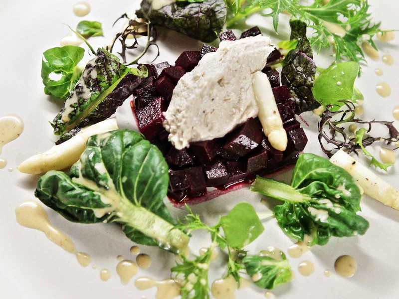 Mackerel Salad with Beetroot.&nbsp;