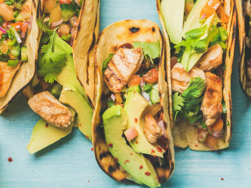 Chicken tacos