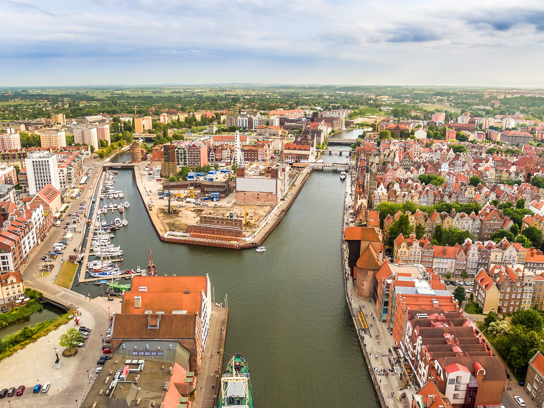 Old town of Gdansk, Poland.