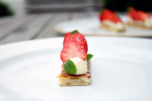 Strawberry and Mascarpone Feuilleté