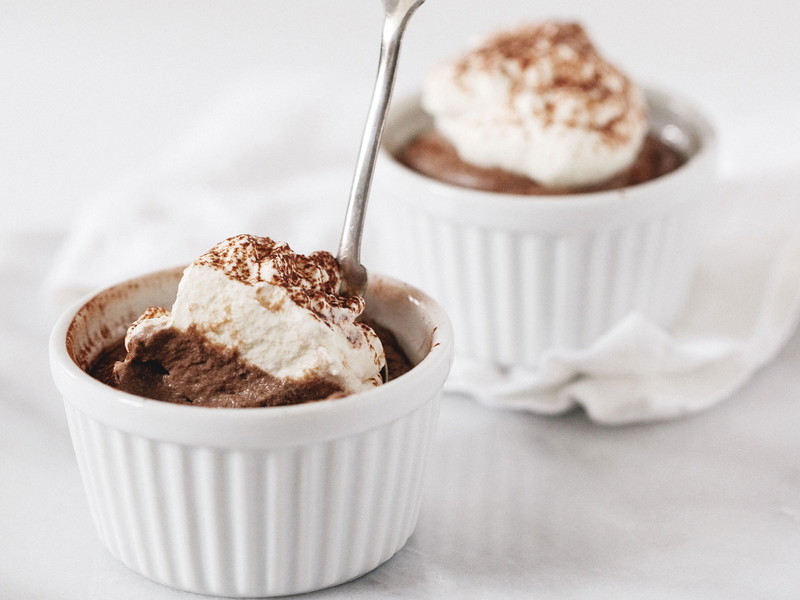 Chocolate and Chestnut Mousse