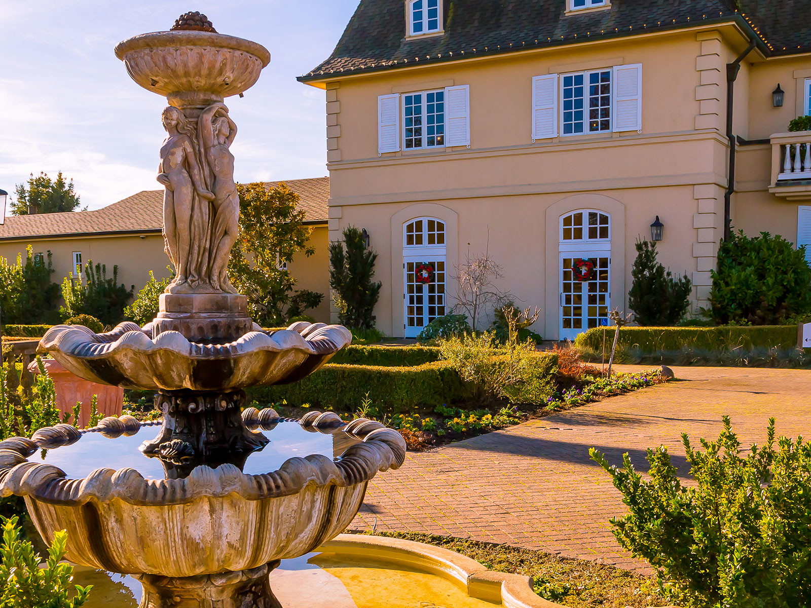 Kendall-Jackson Wine Estate &amp; Gardens im Napa Valley.