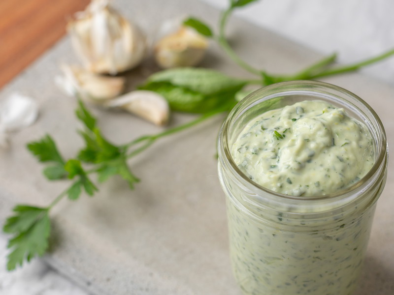 Green Goddess Dressing.