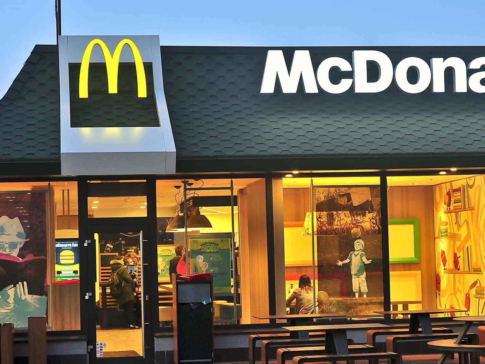 Insgesamt gibt es in Deutschland über 1.400 Filialen von »McDonald's«.