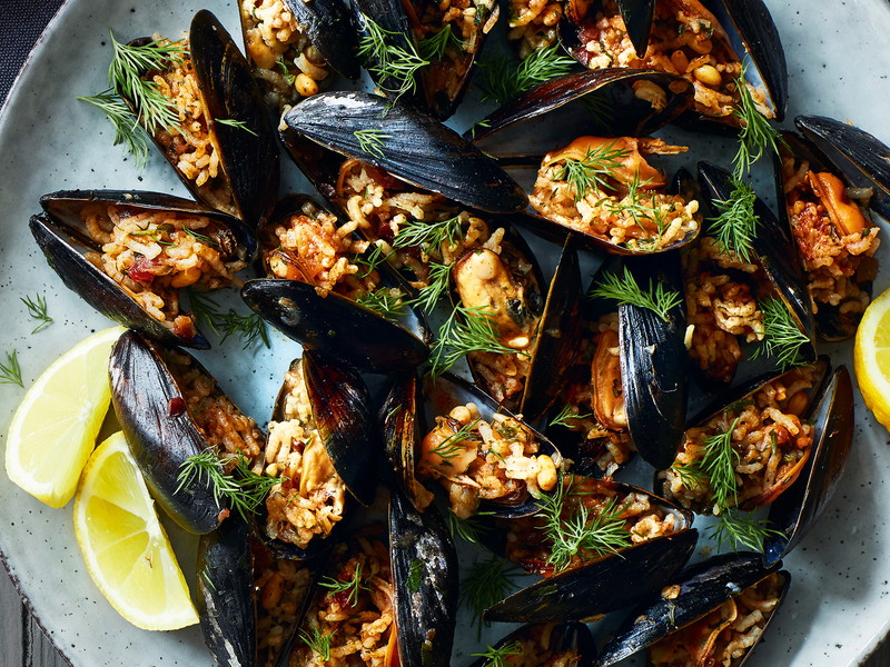 Midye Dolmasi: Turkish-style Stuffed Mussels&nbsp;