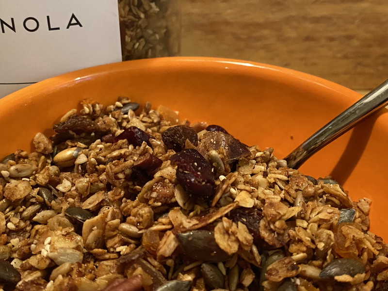 Homemade granola: DIY bliss and downright tastiness.