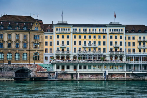Das Basler «Grand Hotel Les Trois Rois».