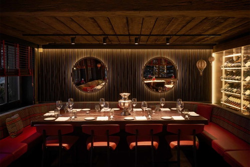 Die «Langosteria» in St. Moritz. 