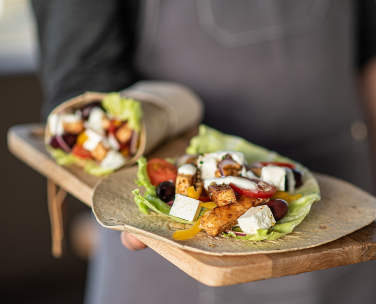 Fungi goes Gyros. Der Kräuterseitling ist ein echtes Chamäleon.
