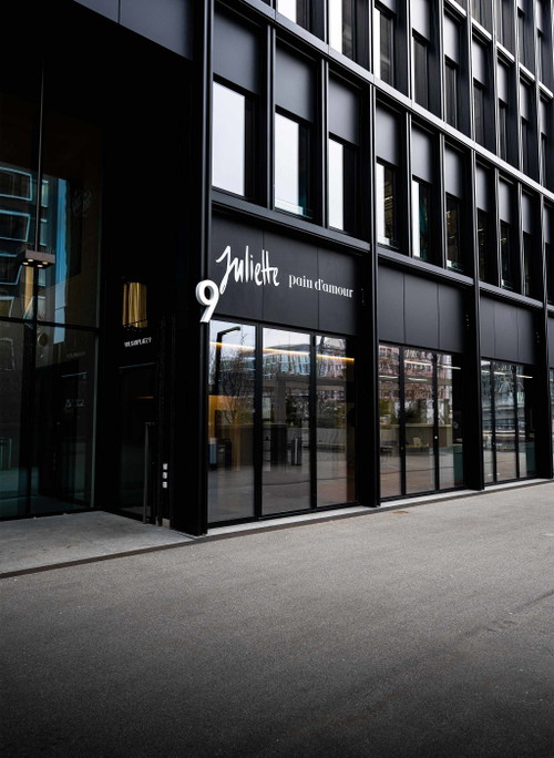 Das Atelier für Pâtisserie am Vulkanplatz 9.