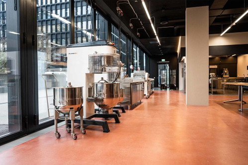 Das Atelier für Pâtisserie am Vulkanplatz 9.