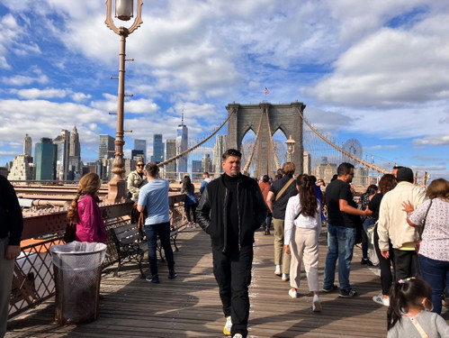 Tim Mälzer in New York City.