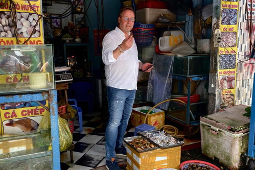 Thomas Bühner in Vietnam.