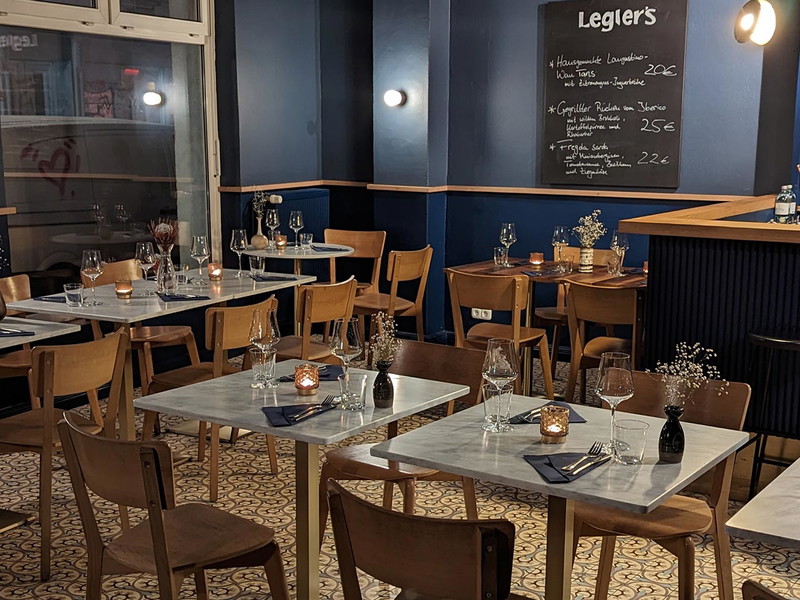 Die Karte im »Legler's« wechselt alle zwei Wochen.