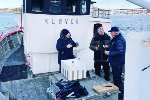 Tim Raue und Tim Mälzer in Norwegen.