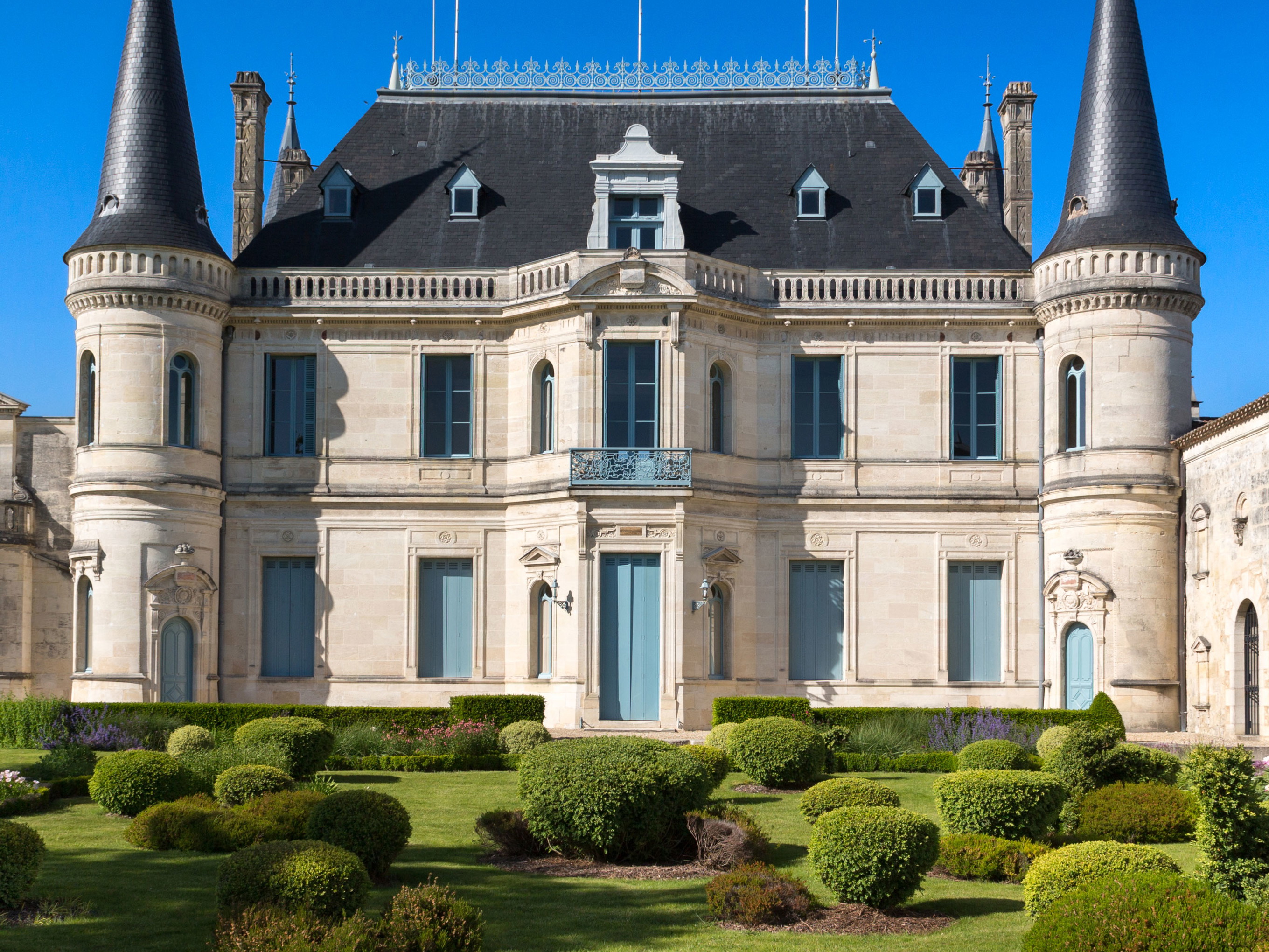 »Château Palmer« eines der bekanntesten Bordeaux-Weingüter.