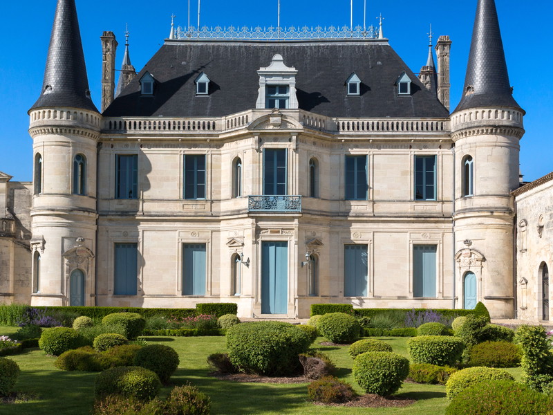 »Château Palmer« eines der bekanntesten Bordeaux-Weingüter.