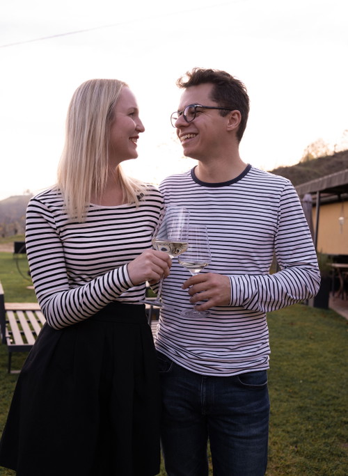 Anna Sattler und Thomas Ferrand.
