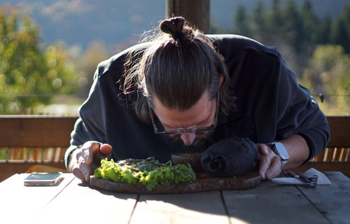 Philipp Vogel in Serbien.