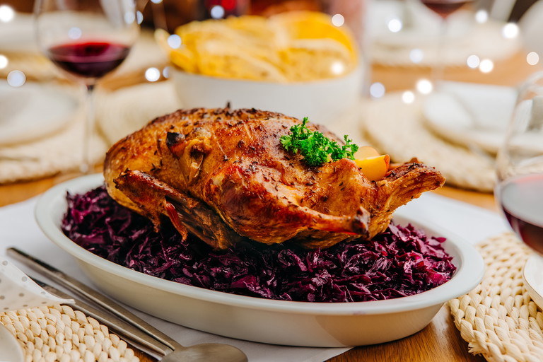 Oven roasted duck - perfect for Easter