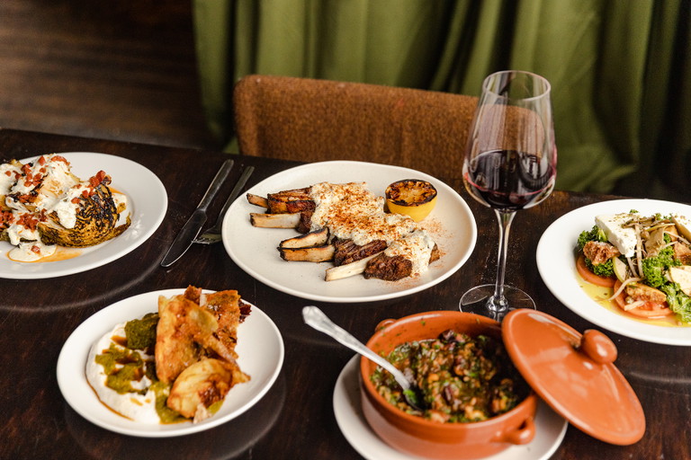 Dishes at esti, London